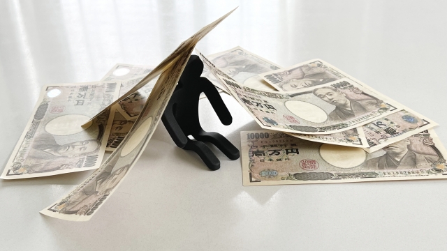 一万円札に潰される。町田市で借金返済の無料相談をする